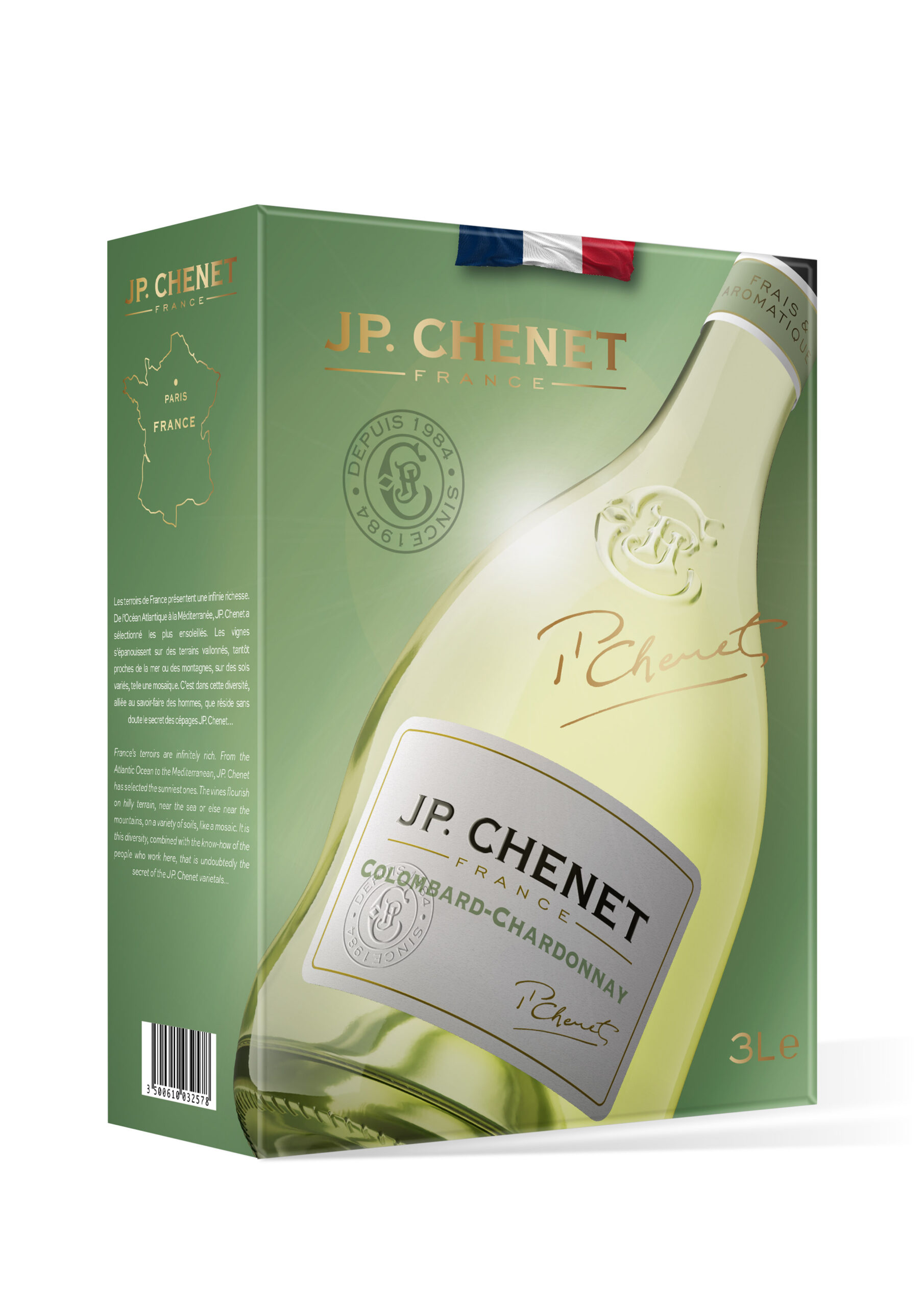 バッグインボックス コロンバール・シャルドネ 3L | SANYO CO., LTD.