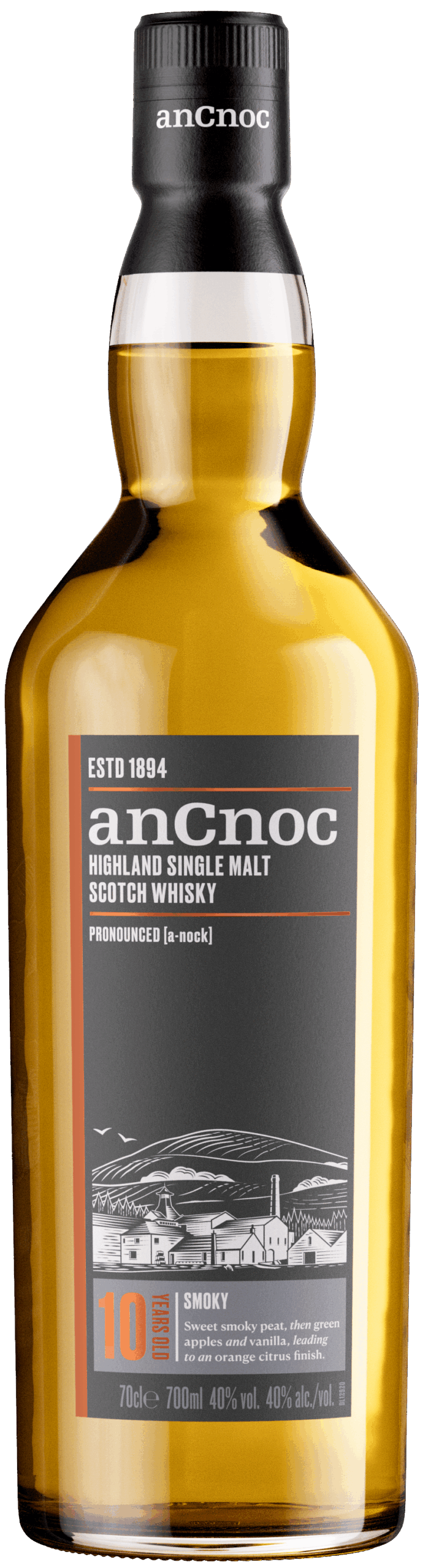 アンノック 10年 ピーテッド　40% 700ml 正規品 アンノック 10年 ピーテッド | SANYO CO., LTD.